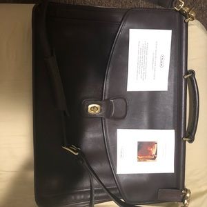 Coach leather bag